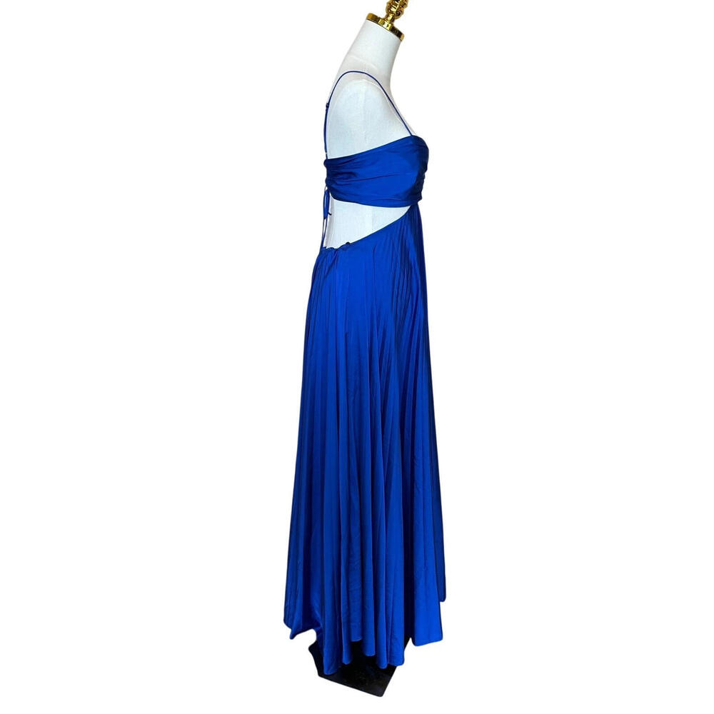 Elegant Delfi Collective Blue Gown - Picture 6 of 7